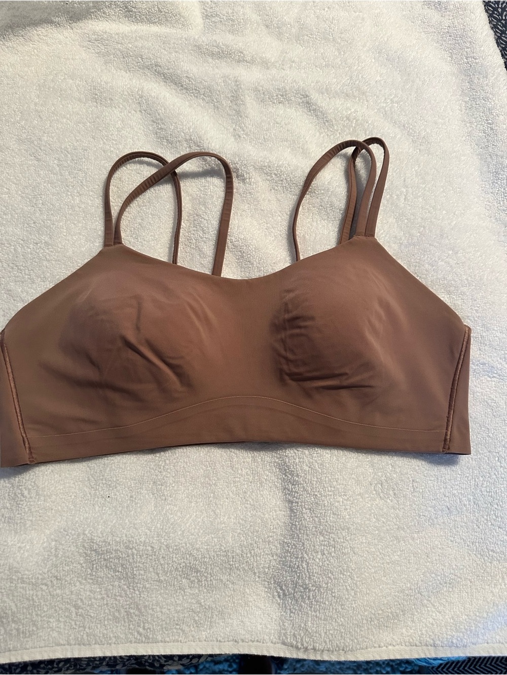 Lululemon Like a Cloud Bra- Nude GUC measured against another bra to be size 12